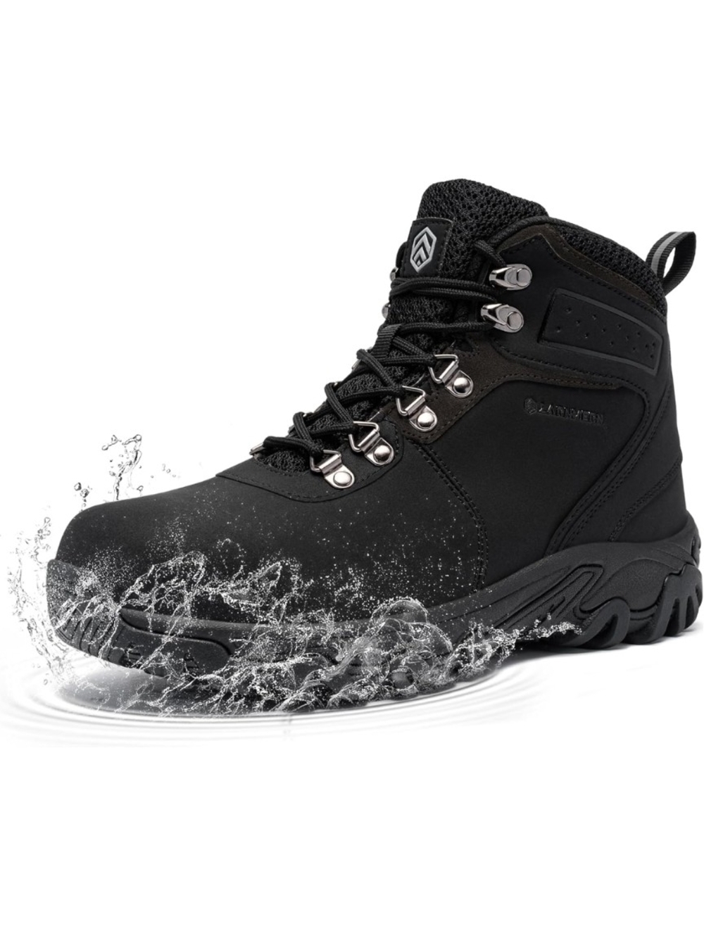 Black Men's Work Boots